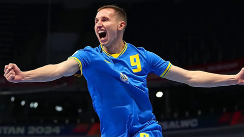 ĐT futsal Brazil đại thắng, ĐT futsal Ukraine gây ấn tượng